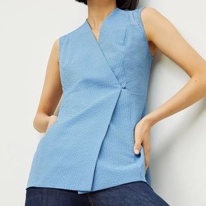 MM. Lafleur NWT grey/white Ellen top